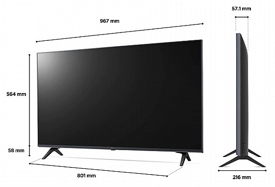 �������� LG 43UQ80006LD 4K �43 ������