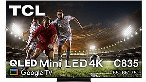 טלוויזיה TCL 55C835 4K 55 אינטש טלוויזיה TCL 55C835 4K 55 אינטש