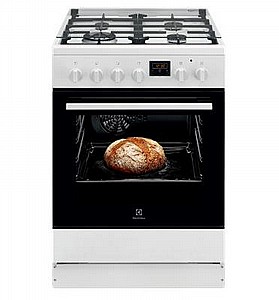 תנור משולב כיריים Electrolux LKK620200W אלקטרולוקס תנור משולב כיריים Electrolux LKK620200W אלקטרולוקס