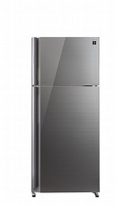 מקרר 2 דלתות מקפיא עליון SHARP דגם SJ-GPRN75D-SL זכוכית כסופה מקרר 2 דלתות מקפיא עליון SHARP דגם SJ-GPRN75D-SL זכוכית כסופה